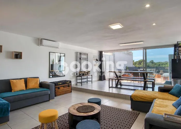 Begonias Per 4 Persones Amb Gran Terrassa Chill Out A 10 Minuts De La Platja Апартаменти *