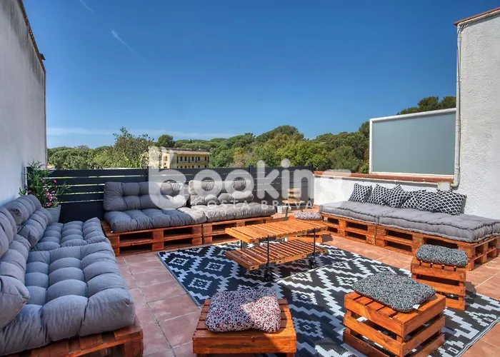 Апартаменти Begonias Per 4 Persones Amb Gran Terrassa Chill Out A 10 Minuts De La Platja *