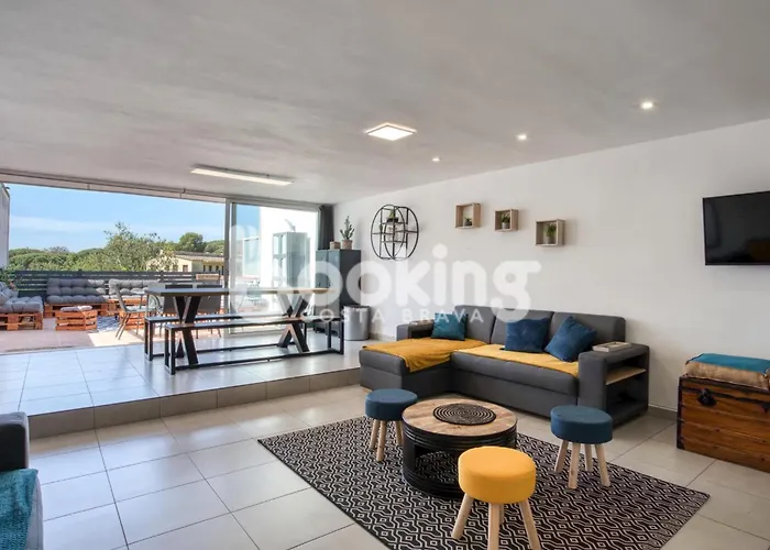 Апартаменти Begonias Per 4 Persones Amb Gran Terrassa Chill Out A 10 Minuts De La Platja *