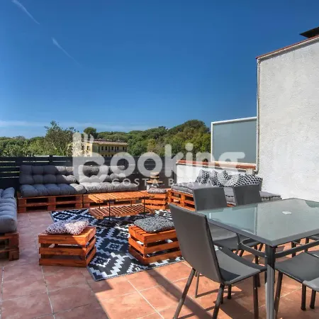 Begonias Per 4 Persones Amb Gran Terrassa Chill Out A 10 Minuts De La Platja Daire *